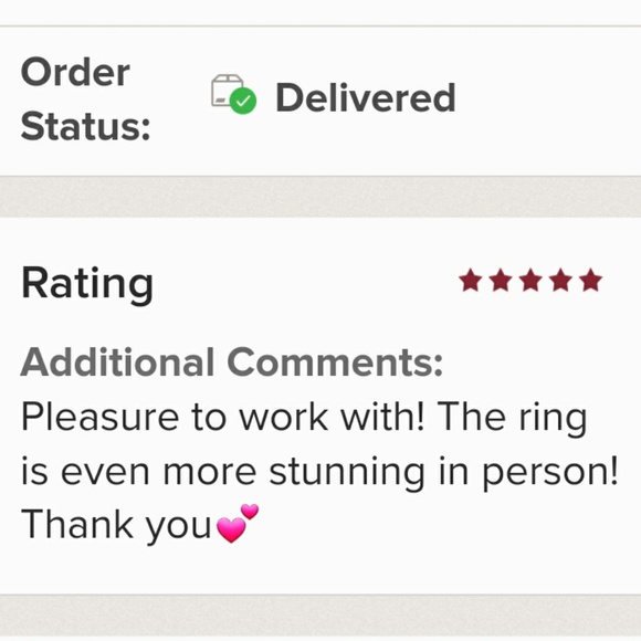 ON SALE Eternity white Gold Plated Engagement Ring - Picture 8 of 11